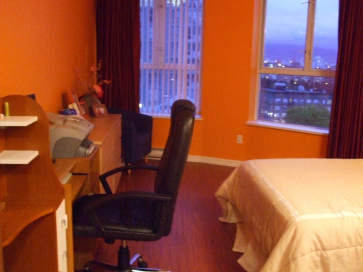Bedroom at 1002 - 1255 Main St, Downtown, Vancouver